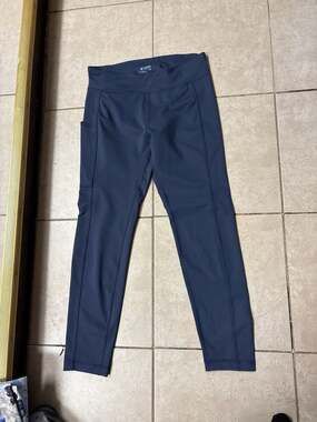 Columbia Women's Navy High-Waisted Leggings with Side Pockets